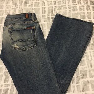 7 for All Mankind light was jeans.